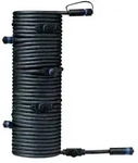 Plug & Shine Kabel 15m 7 Ausg&auml;nge IP68 Schwarz