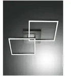 Fabas Luce Bard Deckenleuchte LED 1x52W Metall- und Methacrylat Anthrazit