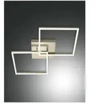 Fabas Luce Bard Deckenleuchte LED 1x52W Metall- und Methacrylat Gold edelmatt