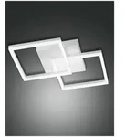 Fabas Luce Bard Wandleuchte LED 1x39W Metall- und Methacrylat Weiss