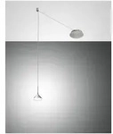 Fabas Luce Isabella Pendelleuchte LED 1x8W Metall- und Methacrylat Aluminium