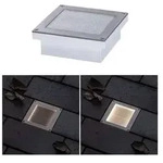 Solar LED Bodeneinbauleuchte Aron Bewegungsmelder IP67 3000K 12lm Wei&szlig;