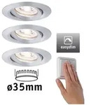 LED Einbauleuchte Easy Dim Nova Mini Plus Coin Basisset schwenkbar rund 66mm 15&deg;