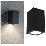 LED Au&szlig;enwandleuchte Flame IP44 eckig 58x75mm 3000K 3,8W 320lm 230V Anthrazit