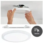 LED Einbaupanel 2in1 Cover-it rund 330mm 1700lm 4000K Wei&szlig; matt