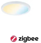 VariFit LED Einbaupanel Smart Home Zigbee Areo IP44 rund 175mm Tunable White Wei&szlig;