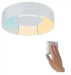 HomeSpa LED Deckenleuchte Casca IP44 White Switch 1400lm 230V 16W Wei&szlig;