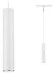 URail Pendel Catalejo GU10 max. 10W dimmbar 230V Wei&szlig; Chrom matt