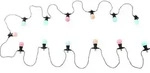 Globo 3401 Nirvana Led Lichterkette Kunststoff Schwarz, 20X Led