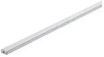 LED Strip Profil Base Wei&szlig;er Diffusor 2m Alu eloxiert Satin
