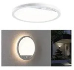 LED Au&szlig;enpanel Lamina Backlight Bewegungsmelder seewasserresistent IP44 rund 280mm