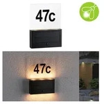 Solar LED Hausnummernleuchte Neda Bewegungsmelder insektenfreundlich IP44 2200K 18lm