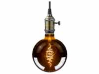 Blulaxa LED Filament Vintage Lampe XXL 20 cm rund