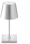 Akku-Tischleuchte Nuindie mini 250mm silberfarben