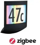 LED Au&szlig;enwandleuchte Smart Home Zigbee Padea D&auml;mmerungssensor IP44 198x71mm...
