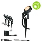Plug & Shine LED Gartenstrahler Sting Basisset Insektenfreundlich IP67 2200K 3x6,3W