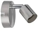 Deckenstrahler Carolina GU10 230V max. 10W dimmbar Nickel matt