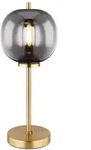 Globo 15345TMM Blacky I Tischleuchte Metall Messingfarben, 1X E14