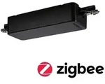 URail Schienenadapter Smart Home Zigbee Dimm/Switch 155x56mm Schwarz matt