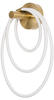 Nova Luce 9082091 Cerelia LED Wandleuchte Messing Gold