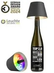 Sompex TOP 2.0 - Anthrazit,RGB-Akku-Flaschenleuchte