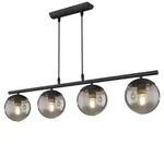 Blama H&auml;ngeleuchte Metall Schwarz Matt, 4X E27