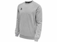 Hummel Move Grid Cotton Sweatshirt, grau, XXL, Herren Herren 214-788-2006