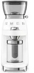 Smeg CGF03WHEU - Kaffeem&uuml;hle, 50's Style, Wei&szlig;