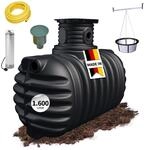 Otto Graf GmbH 4rain COMPACT Erdtank-Paket 1600 Liter Garten-Comfort 295310
