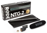 Rode NTG-2 Richtmikrofon, schwarz