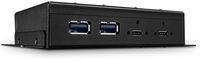 Lindy 43094 USB 3.1 Hub, schwarz