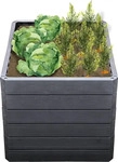 Otto Graf 645162, Otto Graf GARANTIA ERGO QUADRO L 75 Hochbeet Wood, inkl. FLORA