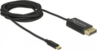 Delock 83710, Delock DisplayPort-Kabel - USB-C (M) zu DisplayPort (M)