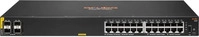 HPE JL677A#ABB, HPE Networking CX 6100 24G Class4 PoE 4SFP+ 370W - Managed - L3 -