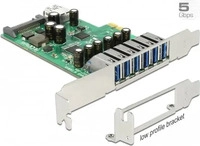 Delock 89377, Delock PCI Express Card > 6 x extern + 1 x intern