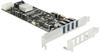 Delock 89365, Delock PCI Express Card > 4 x external USB 3.0 Quad Channel -