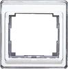 1St. Jung SL583WW Rahmen 3fach aus transparentem Acrylglas farbig hinterlegt SL 583