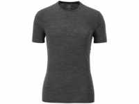 Icebreaker Herren T-Shirt Merino Anatomica S, jet heather/black, Kleidung &gt;