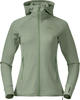 bergans Ulstein Wool Hood Women Jacket Größe XL Farbe jade green