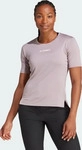 Adidas IS0691, Adidas Terrex Multi T-Shirt Women lila L - preloved fig Damen