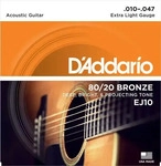 Saitensatz D'Addario EJ10 80/20 Bronze Extra Light