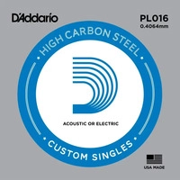 Einzelsaite D'Addario Acoustic/Electric PL016