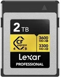 CFexpress 2 TB PRO Type B GOLD 4.0 Serie R3600/W3300 MB/s