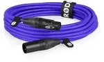XLR6M-PU Premium XLR lila 6m Mikrofonkabel