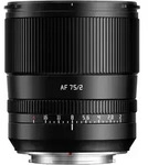 AF 2/75 mm, Fujifilm X schwarz, Objektiv