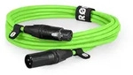 XLR3M-G Premium XLR gr&uuml;n 3m Mikrofonkabel
