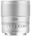 AF 2/75 mm, L-Mount FF silber, Objektiv