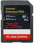 256 GB SDXC Extreme PRO R310MB/s W304MB/s, UHS-II V90, Speicherkarte
