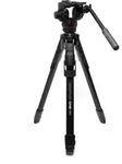 Videostativ Alu Kit mit Fluid Videokopf 502X