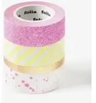 Glitter & Washi Tape Designed by Frau H&ouml;lle 4er Set
